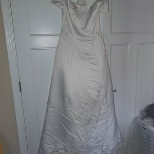 Embroidered Wedding Dress